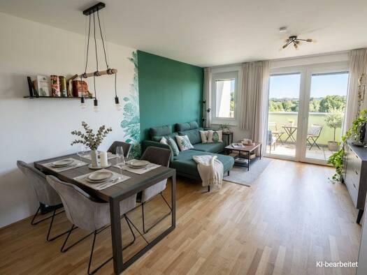 Wohnung zur Miete 900 € 2 Zimmer 48 m² 6. Geschoss Susi-Nicoletti-Weg Favoriten 1100