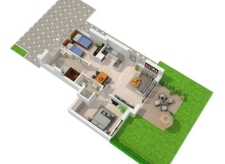 Wohnung zum Kauf provisionsfrei 456.215 € 3 Zimmer 62,1 m²<br/>Wohnfläche Grüne Siedlung 5 Zingst Zingst 18374
