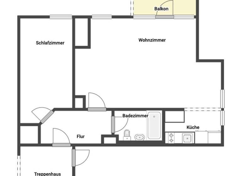 Wohnung zum Kauf 184.000 € 2 Zimmer 46,2 m² 3. Geschoss Friedrichsdorf 61381