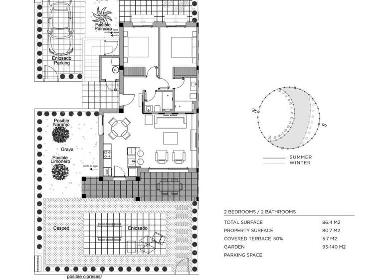 Bungalow zum Kauf provisionsfrei 314.000 € 3 Zimmer 80 m² 105 m² Grundstück Avenida De El Salvador Rojales 03170
