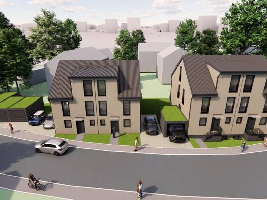 Doppelhaushälfte zum Kauf - Erstbezug provisionsfrei 495.000 € 5 Zimmer 138,4 m² 173 m² Grundstück Oberbruch Bühl-Oberbruch 77815