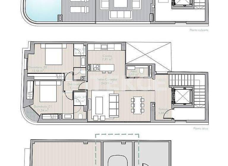 Studio zum Kauf 699.000 € 3 Zimmer 78 m² 1. Geschoss Málaga 29680