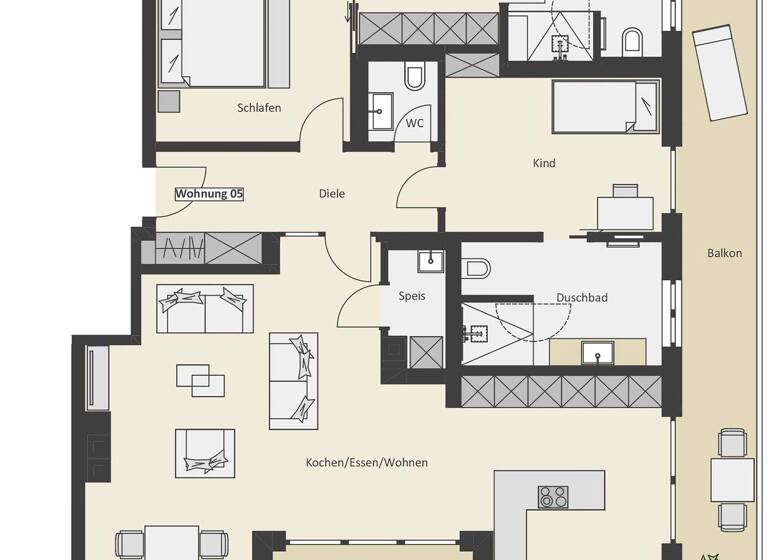 Wohnung zur Miete 3.590 € 3 Zimmer 130 m² Weißach Rottach-Egern 83700