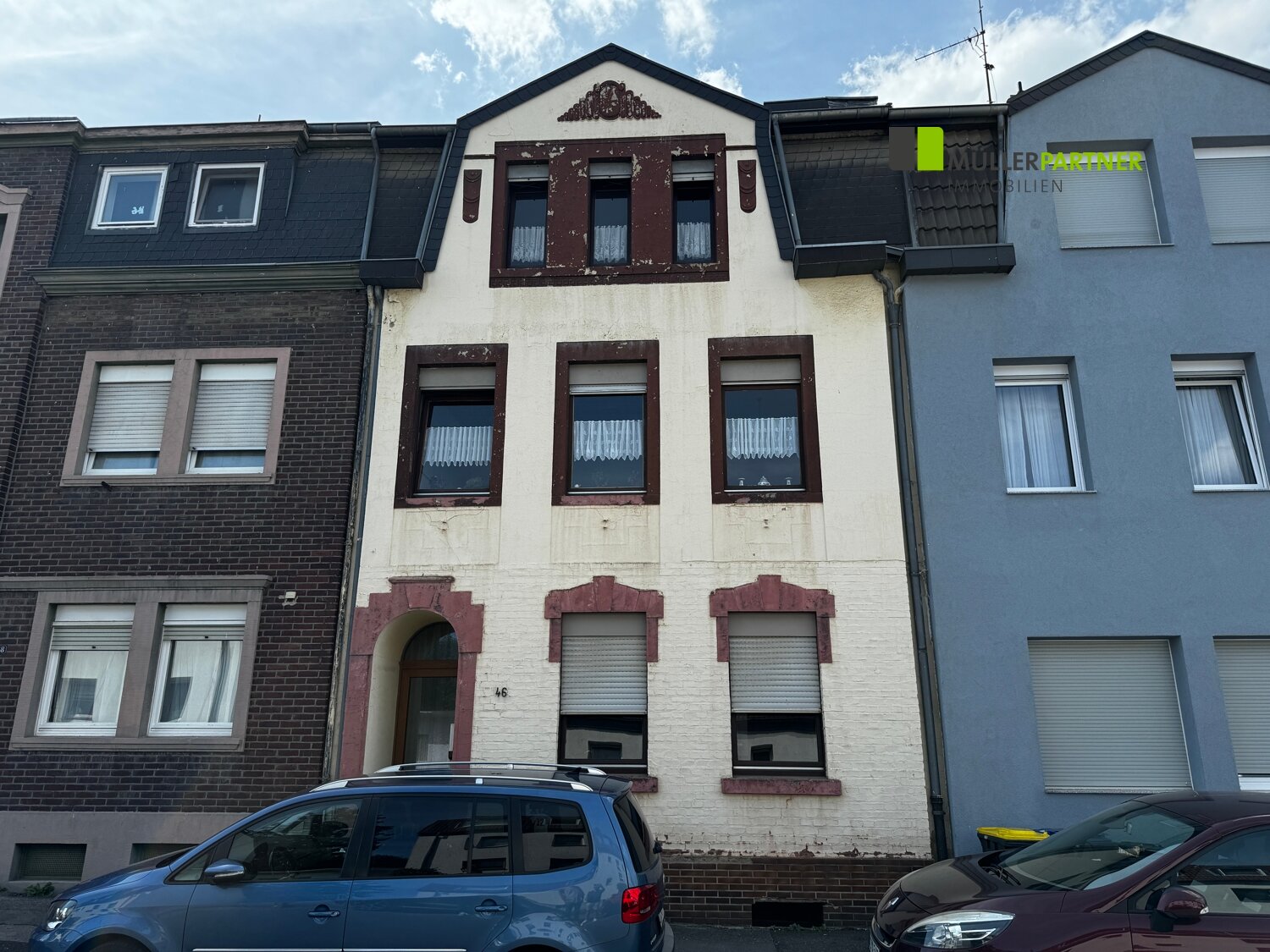 Reihenmittelhaus zum Kauf 175.000 € 8 Zimmer 130 m²<br/>Wohnfläche 472 m²<br/>Grundstück Bergrath Eschweiler / Bergrath 52249