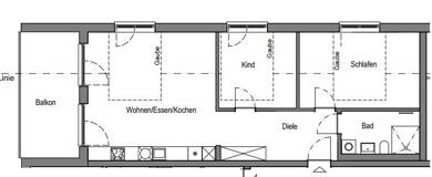 Wohnung zur Miete nur mit Wohnberechtigungsschein 790 € 3 Zimmer 73,8 m² Bauhofstraße 2 Röttenbach 91341