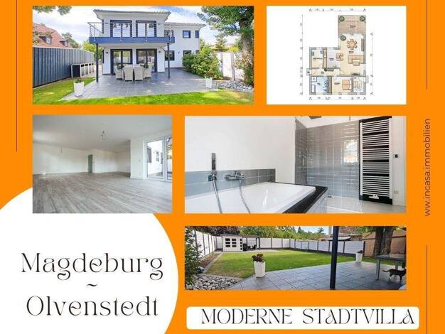 Mehrfamilienhaus zum Kauf 870.000 € 8 Zimmer 218,1 m² 559 m² Grundstück Fliedergrund 5 Neu Olvenstedt Magdeburg 39130