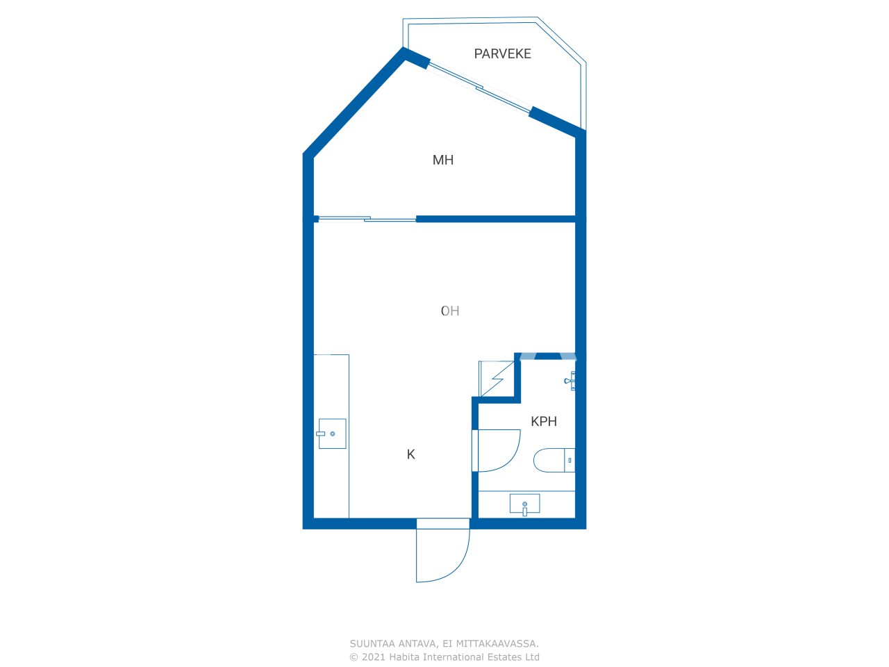 Studio zum Kauf 27.033 € 2 Zimmer 37 m²<br/>Wohnfläche 5.<br/>Geschoss Pattaya 20150