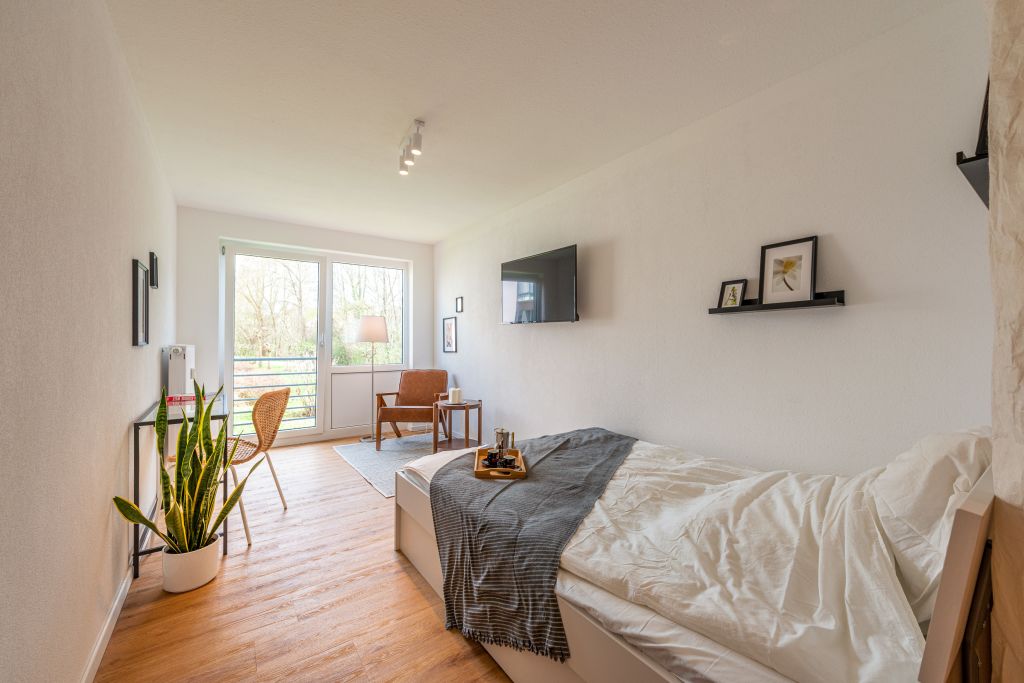 Wohnung zur Miete Wohnen auf Zeit 999 € 1 Zimmer 27 m²<br/>Wohnfläche 01.01.2025<br/>Verfügbarkeit Habichtstraße Herrenberg Herrenberg 71083