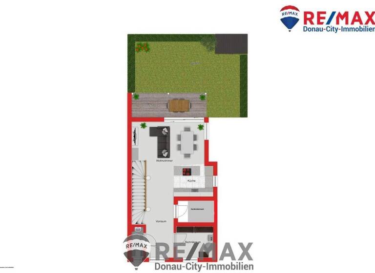 Reihenmittelhaus zum Kauf 595.000 € 5 Zimmer 137 m² 317 m² Grundstück Weigelsdorf 2483