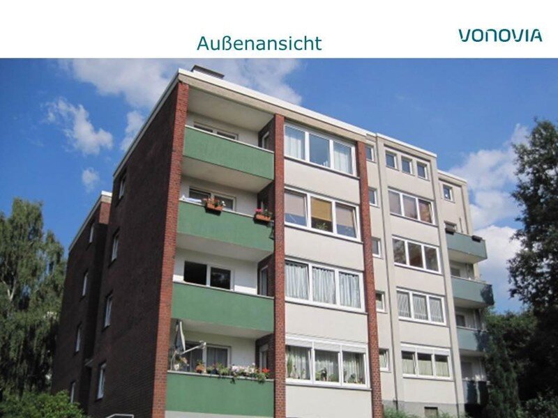 Wohnung zur Miete 459 € 2,5 Zimmer 49,8 m²<br/>Wohnfläche 1.<br/>Geschoss 02.12.2024<br/>Verfügbarkeit Am Teichstück 42 Schonnebeck Essen 45309