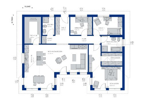 Bungalow zum Kauf 424.638 € 4 Zimmer 110 m²<br/>Wohnfläche 591 m²<br/>Grundstück Schlettwein Pößneck 07381