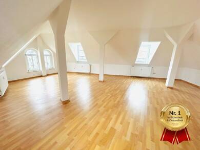 Wohnung zur Miete 999 € 2 Zimmer 97,2 m² Dachgeschoss, 4. Geschoss frei ab 01.10.2025 Kesselsdorfer Str. 43 Naußlitz-Nord Dresden 01159