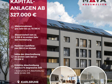 Wohnung zum Kauf 327.000 € 1 Zimmer 50 m² EG Rheinstr. 96 Mühlburg Karlsruhe 76185