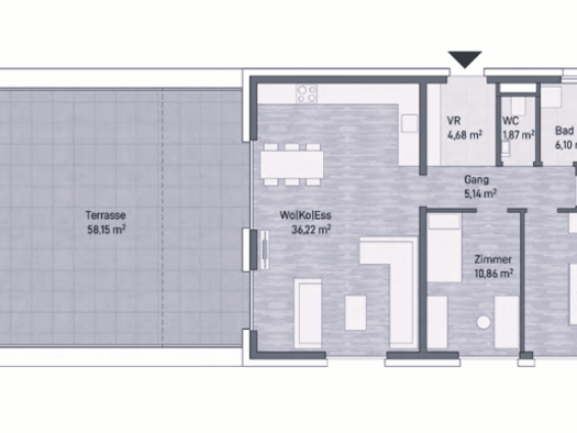 Wohnung zum Kauf - Erstbezug provisionsfrei 584.383 € 3 Zimmer 80,2 m² Sankt Leonhard Graz Jakomini 8010