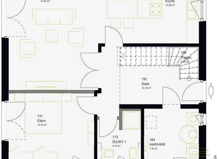 Haus zum Kauf 264.759 € 5 Zimmer 146 m² 500 m² Grundstück Ralingen 54310