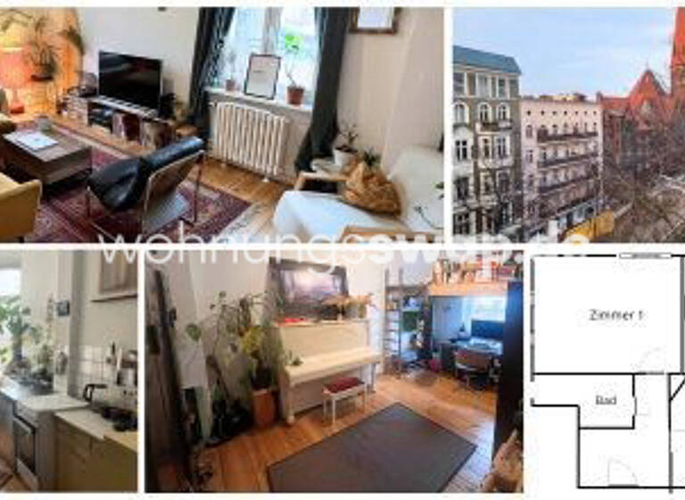 Wohnung zur Miete Tauschwohnung 720 € 3 Zimmer 73 m² 4. Geschoss Moabit Berlin 10559