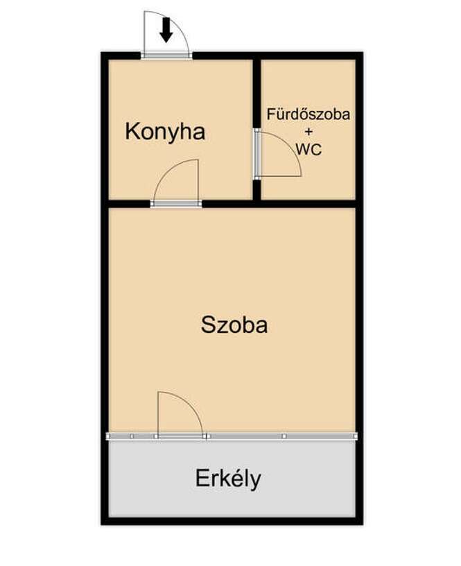 Einfamilienhaus zum Kauf 99.750 € 1 Zimmer 29 m²<br/>Wohnfläche 10.000 m²<br/>Grundstück ab sofort<br/>Verfügbarkeit Balatonfüred