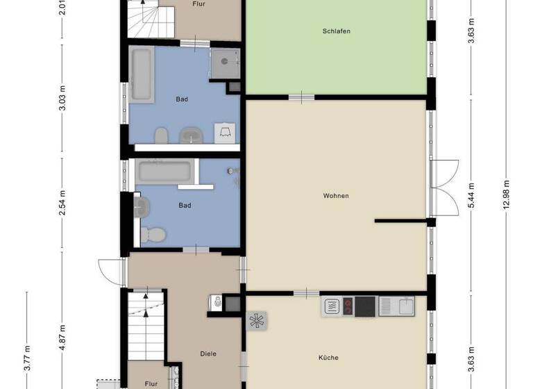 Mehrfamilienhaus zum Kauf 339.000 € 10 Zimmer 163 m² 381 m² Grundstück Gräfrath Solingen 42653