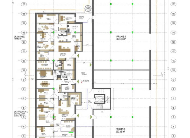 Praxis zur Miete - Erstbezug provisionsfrei 726 m² Bürofläche Salzweg 94121