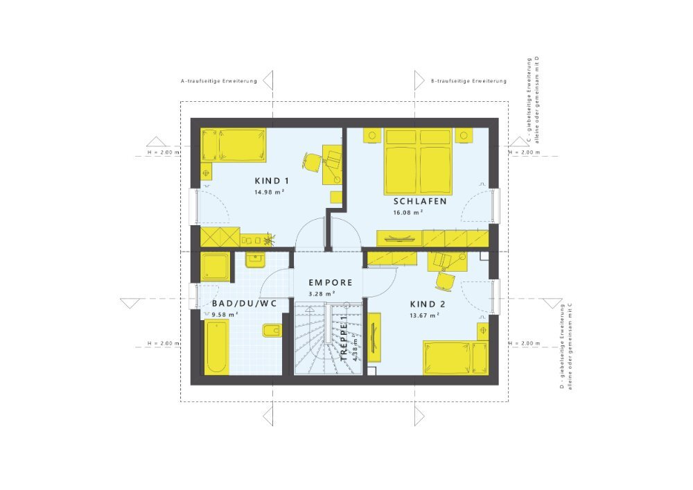 Einfamilienhaus zum Kauf provisionsfrei 546.500 € 5 Zimmer 125 m²<br/>Wohnfläche 607 m²<br/>Grundstück Bräunlingen Bräunlingen 78199