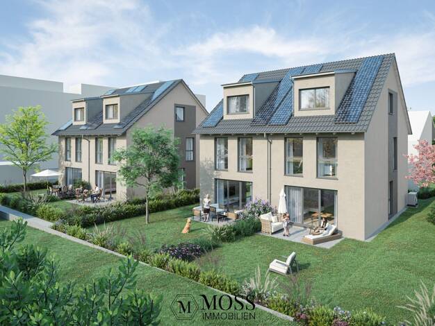 Doppelhaushälfte zum Kauf - Erstbezug 939.000 € 5 Zimmer 130 m² 300 m² Grundstück Reutebachgasse 4 Zähringen Freiburg im Breisgau 79108