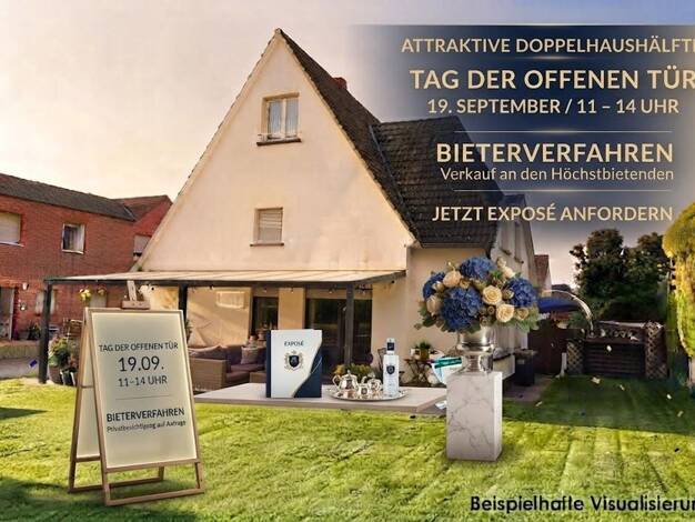 Doppelhaushälfte zum Kauf provisionsfrei 220.000 € 5 Zimmer 103 m² 316 m² Grundstück Beckum Beckum 59269