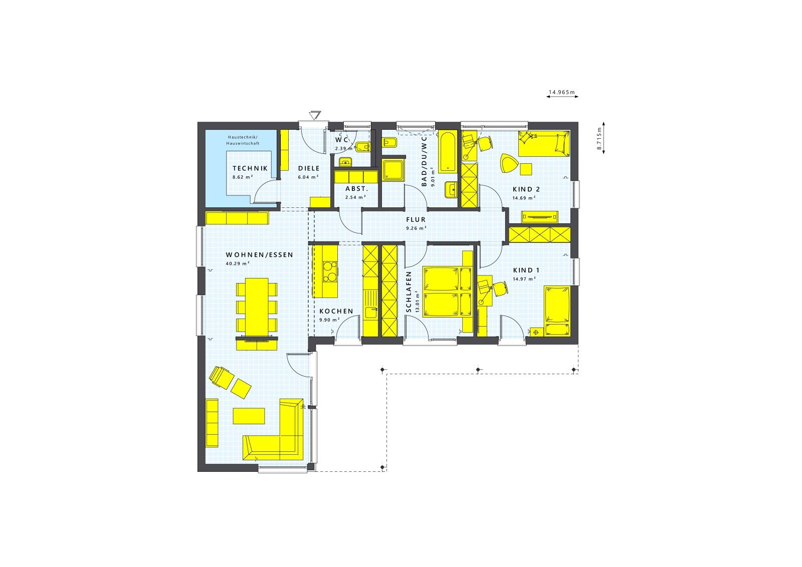 Bungalow zum Kauf 319.347 € 4 Zimmer 130 m²<br/>Wohnfläche 650 m²<br/>Grundstück Lobenstein Bad Lobenstein 07356