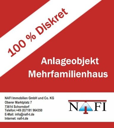 Mehrfamilienhaus zum Kauf 1.100.000 € 11,5 Zimmer 390 m² 638 m² Grundstück Schorndorf - Innenstadt Schorndorf 73614