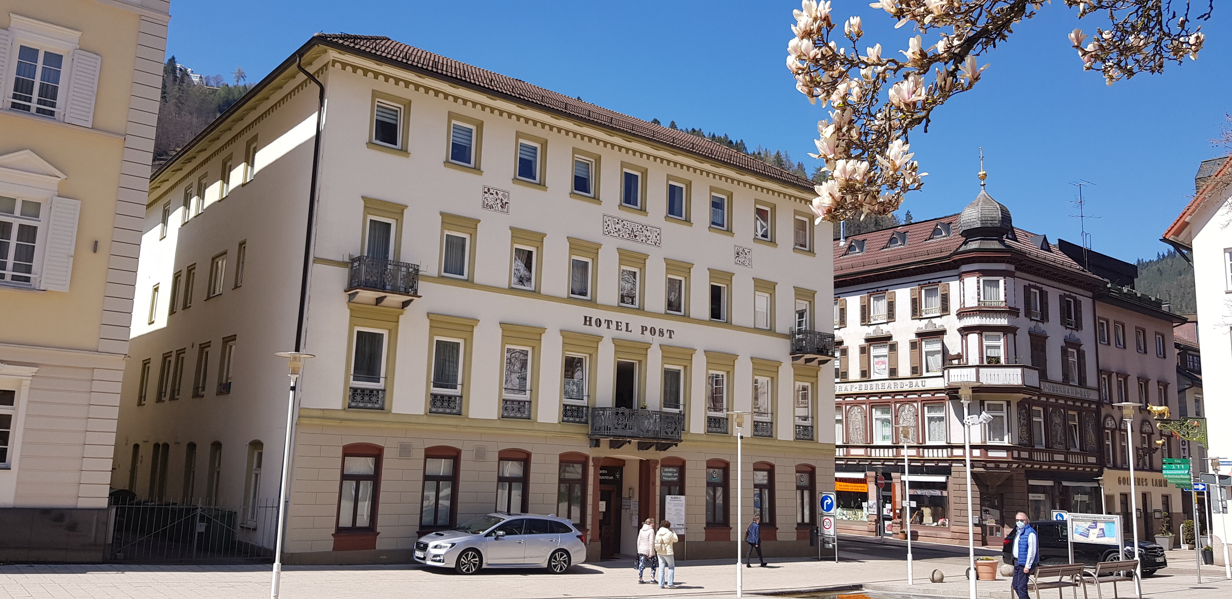 Büro-/Praxisfläche zur Miete provisionsfrei 550 € 3 Zimmer 71 m²<br/>Bürofläche Kurplatz 2 Bad Wildbad Bad Wildbad 75323