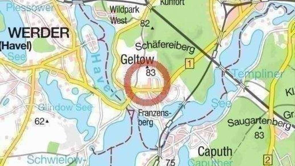 Grundstück zum Kauf 1.538.000 € 7.690 m² Grundstück Geltow Schwielowsee 14548