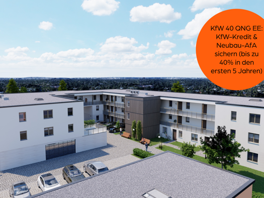 Wohnung zum Kauf - Neubau 466.000 € 3,5 Zimmer 95,1 m² 2. Geschoss Mariusstraße 29 Ansbach 91522