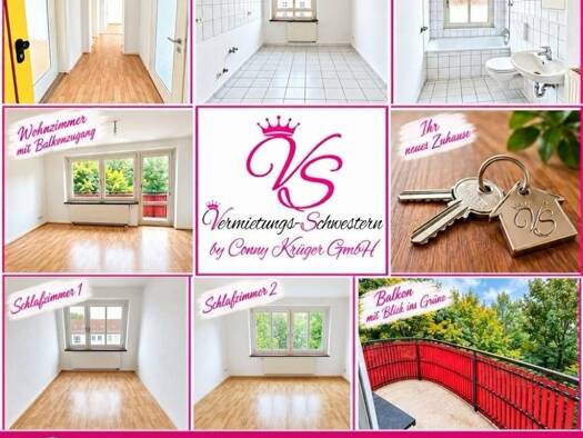 Wohnung zur Miete 380 € 3 Zimmer 65 m² 4. Geschoss Lutherstraße 15 Lutherviertel Chemnitz 09126