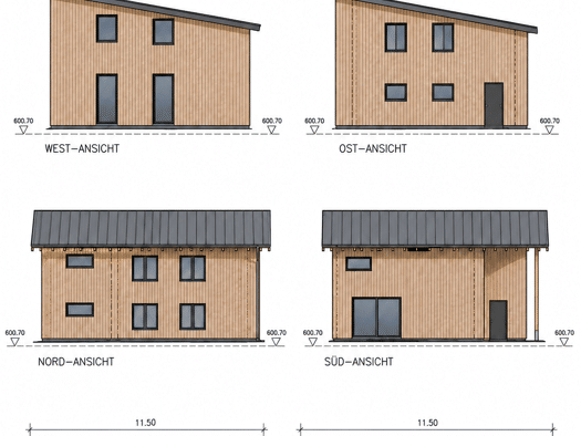 Haus zur Miete - Erstbezug 995 € 4 Zimmer 89 m² frei ab sofort Im Rammbogen 3 Roth bei Prüm Roth bei Prüm 54597