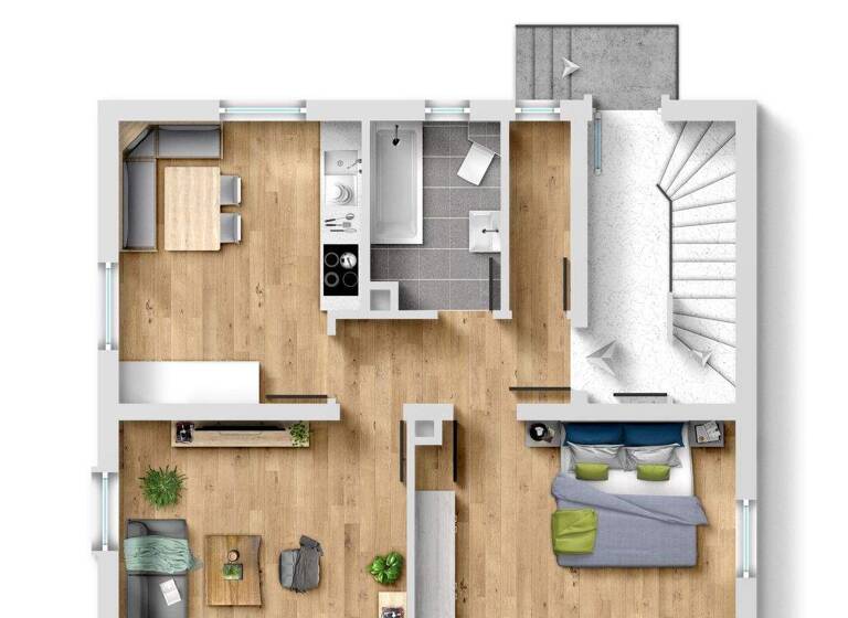 Einfamilienhaus zum Kauf 369.000 € 4 Zimmer 110 m² 417 m² Grundstück Eisingen 97249