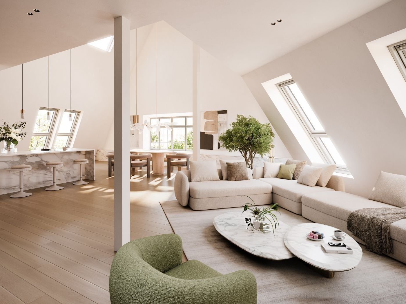 Penthouse zum Kauf 1.590.000 € 3 Zimmer 162 m²<br/>Wohnfläche Friedenau Berlin 12159