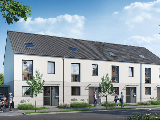 Reihenmittelhaus zum Kauf - Neubau 394.500 € 4 Zimmer 129 m² 116 m² Grundstück frei ab 01.03.2026 Schandelah Cremlingen 38162