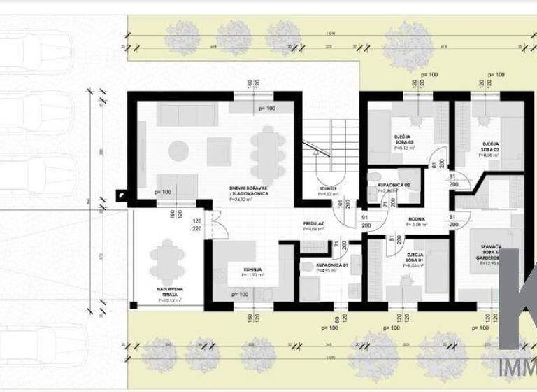 Haus zum Kauf 900.000 € 8 Zimmer 377 m² Kastela 0