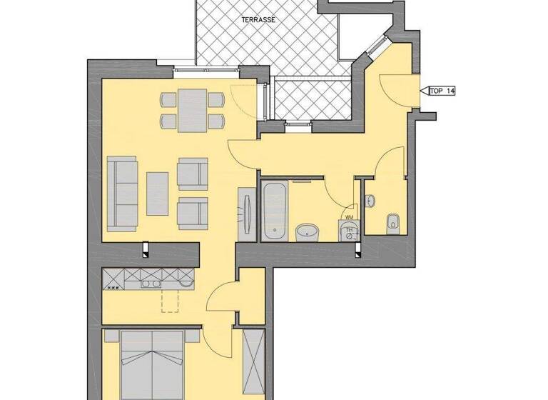 Wohnung zum Kauf 319.000 € 2 Zimmer 55,1 m² Mariengasse 38 Wien 1170