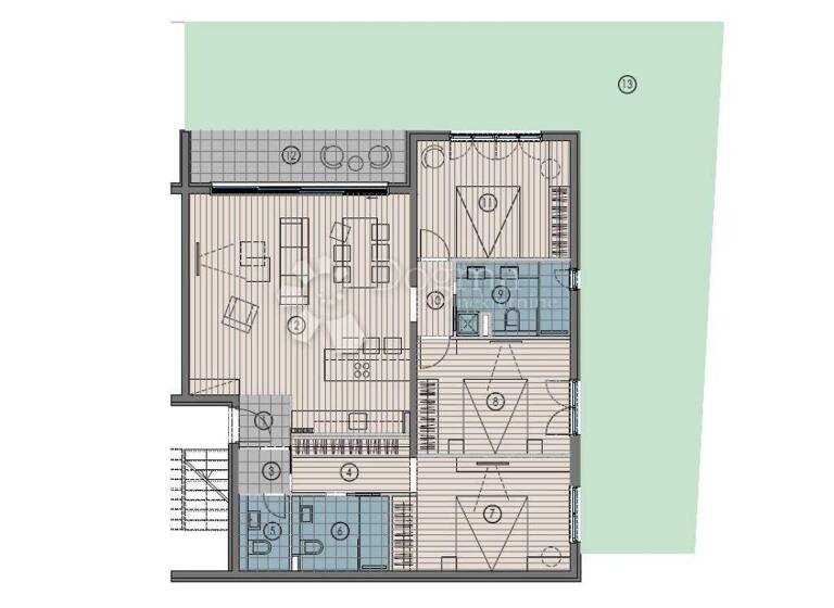 Wohnung zum Kauf 475.000 € 4 Zimmer 107 m² Marina