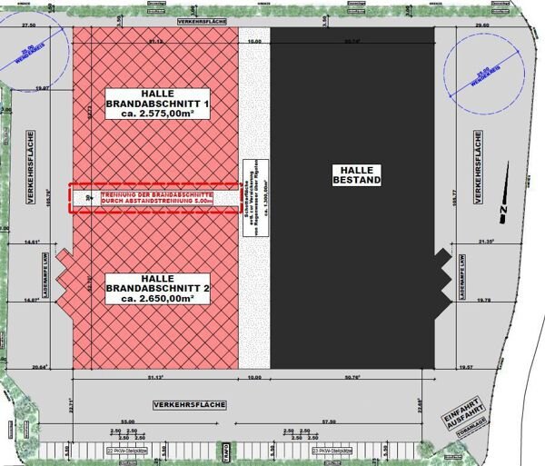 Produktionshalle zur Miete 2.650 m²<br/>Lagerfläche Kernstadt Schwandorf Schwandorf 92421