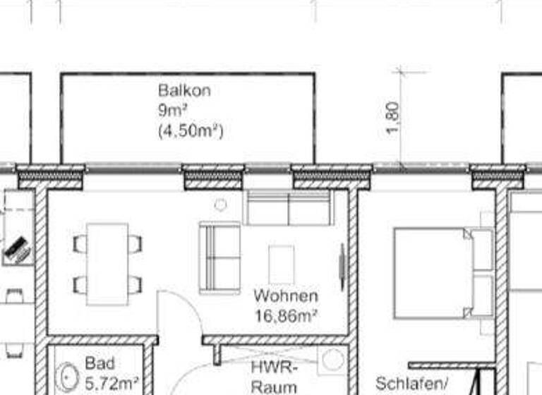 Wohnung zur Miete - Erstbezug 899 € 2 Zimmer 55 m² Geschoss 1/3 frei ab 01.05.2026 Kleine Schulstraße 12 Hellern Osnabrück 49078