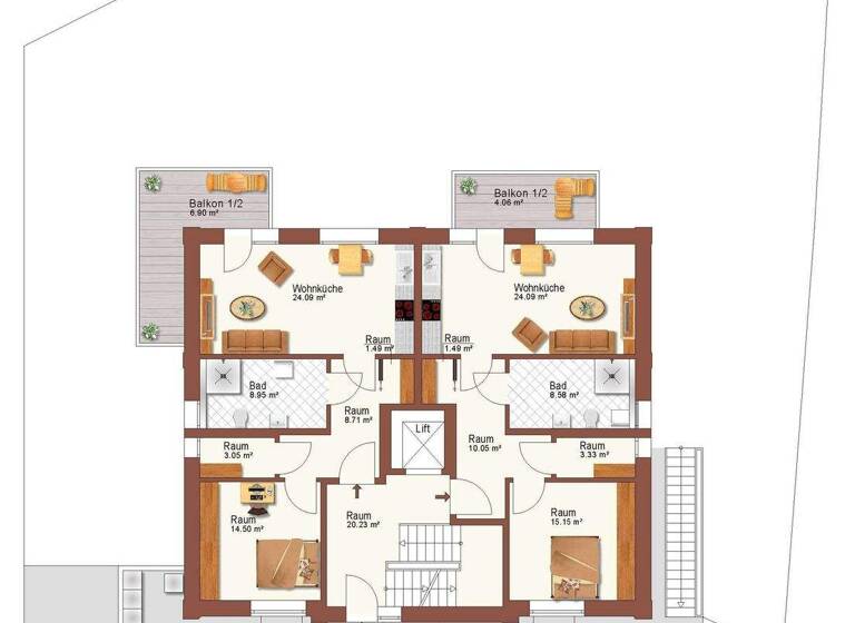 Wohnung zum Kauf 434.330 € 3 Zimmer 66,8 m² EG Coschütz/Gittersee Dresden 01189