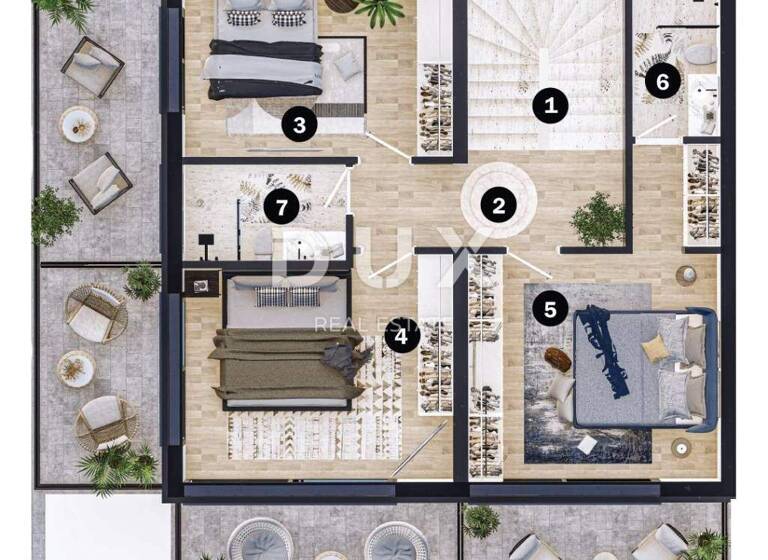 Haus zum Kauf 4 Zimmer 249 m² Lovrecica, Petrovija, Materada