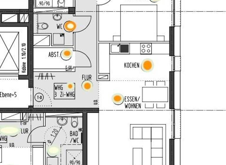 Wohnung zum Kauf 487.000 € 3 Zimmer 96,9 m²<br/>Wohnfläche 5.<br/>Geschoss Böfingen Ulm 89075