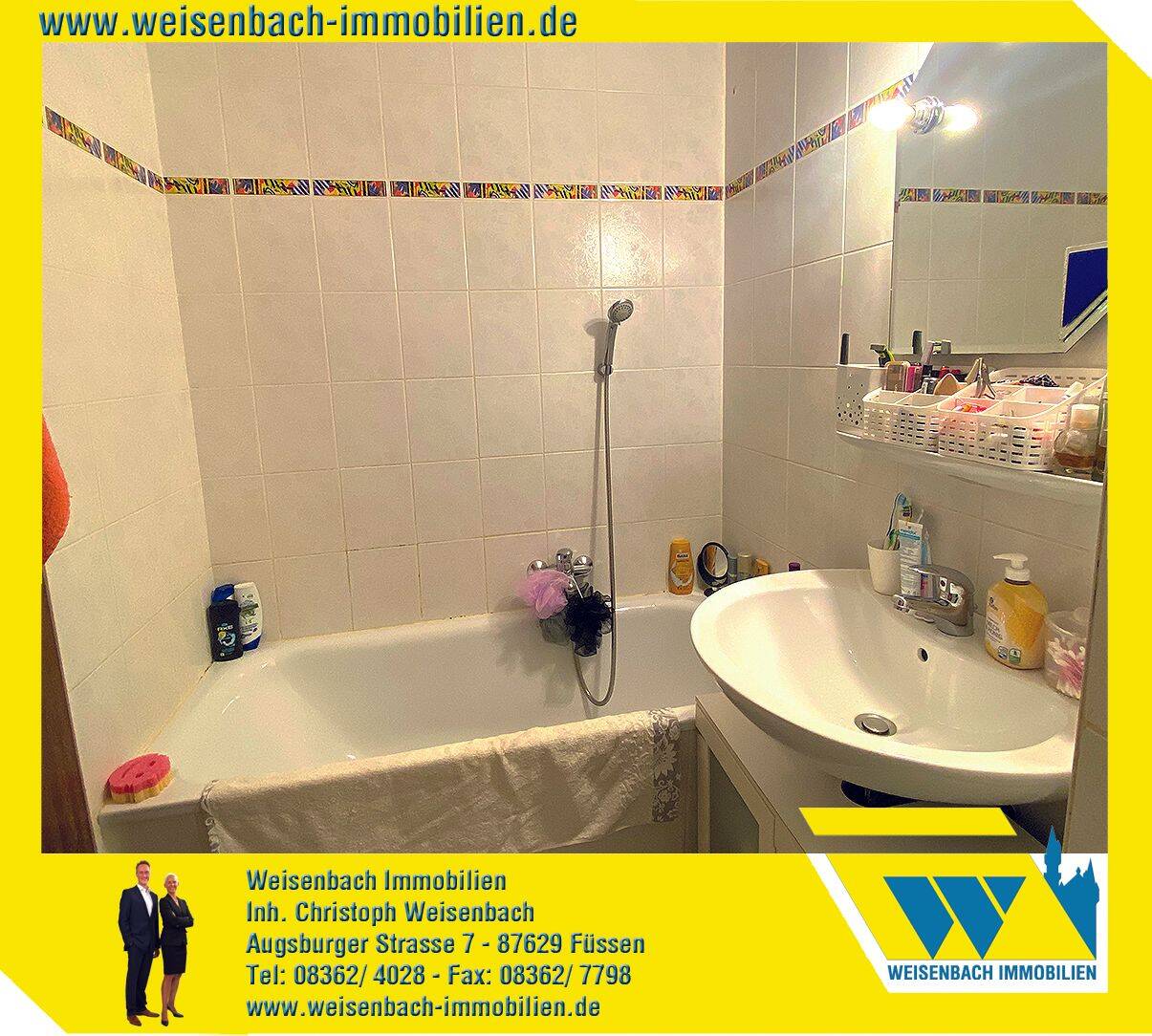 Immobilie in Füssen - Langjährig und solide vermietetes Apartment mit sonniger Westterrasse - Bild 4