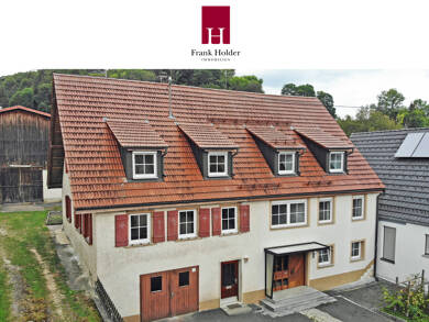 Mehrfamilienhaus zum Kauf 398.000 € 10 Zimmer 259 m² 3.244 m² Grundstück Wasserstetten Gomadingen / Wasserstetten 72532