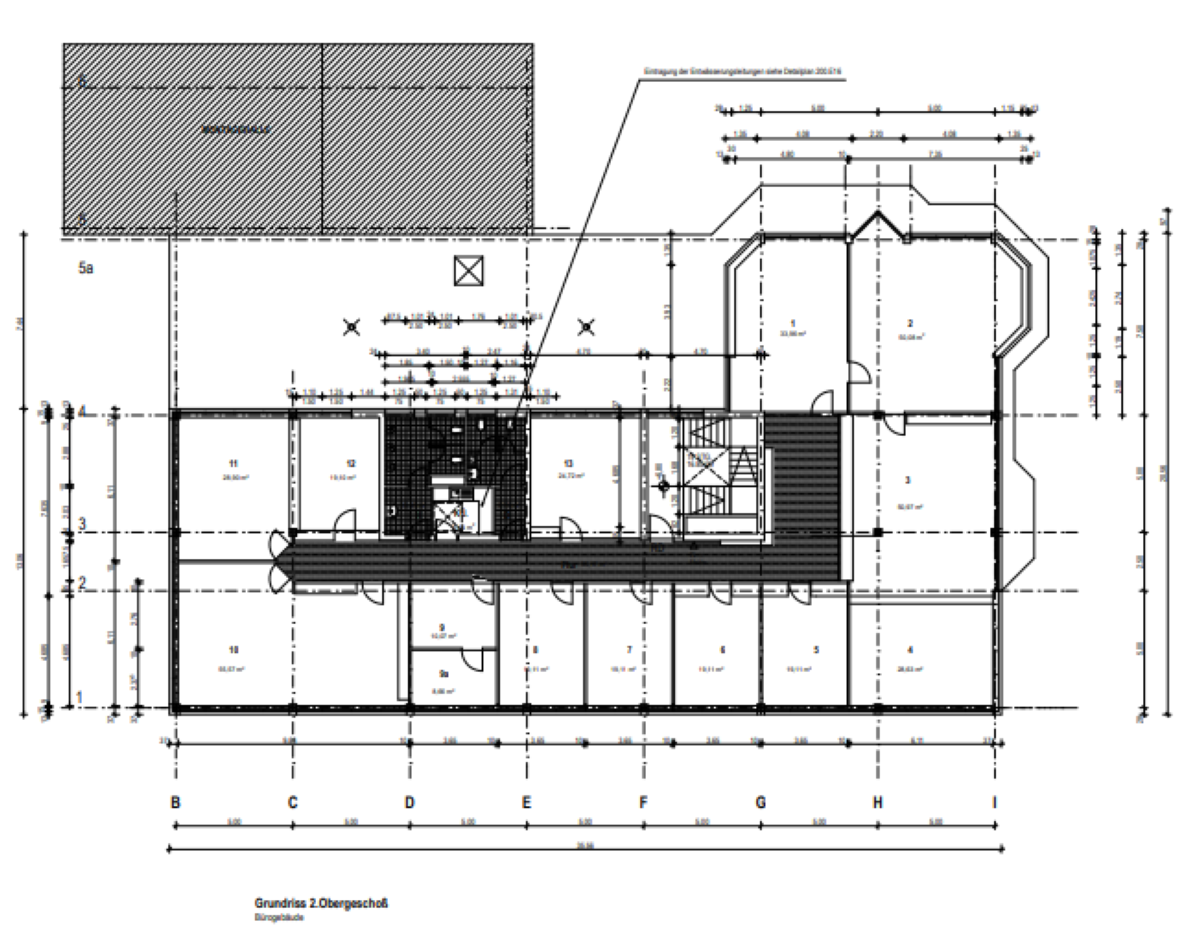 Bürofläche zur Miete provisionsfrei 7,50 € 430 m²<br/>Bürofläche ab 199 m²<br/>Teilbarkeit Speldorf - Nordost Mülheim an der Ruhr 45478