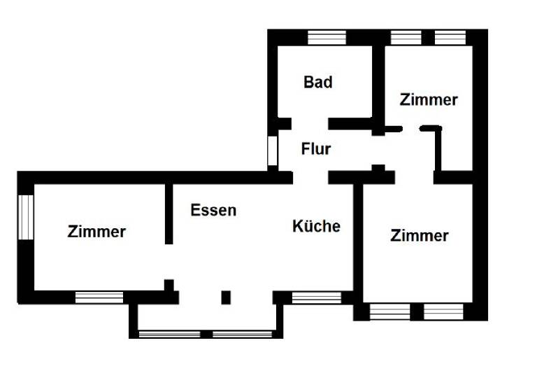 Wohnung zum Kauf 275.000 € 4 Zimmer 94 m² 1. Geschoss Fruerlund Flensburg 24937