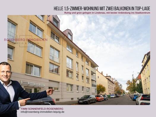Wohnung zum Kauf 149.900 € 1,5 Zimmer 60,9 m² 1. Geschoss Paul-Küstner-Straße 7b WE94 Altlindenau Leipzig 04177