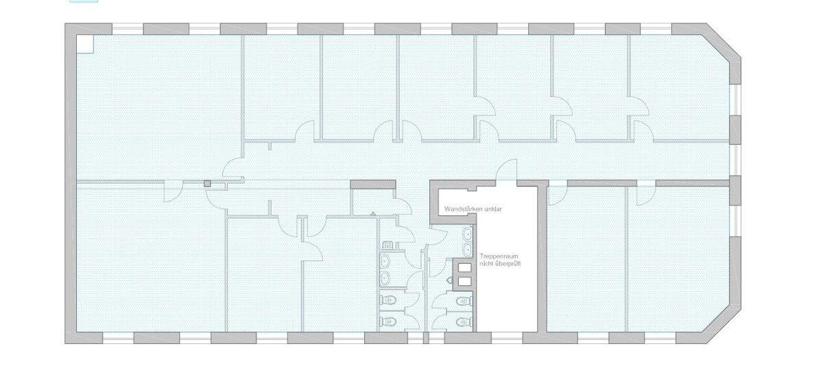 Bürogebäude zur Miete 1.490 € 309 m²<br/>Bürofläche Karthäuserstraße 5a - 2. OG Karthäuserstraße Kassel, Mitte 34117